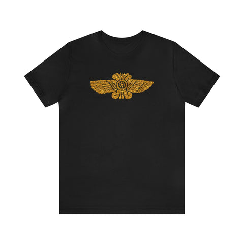 Gold Sumerian Winged Disc T-Shirt (1)