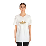 Gold UFO Cave Painting T-Shirt (1)