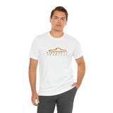 Gold UFO Cave Painting T-Shirt (1)