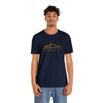 Gold UFO Cave Painting T-Shirt (1)