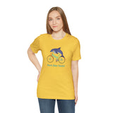 Vert Der Ferk? Dolphin on a bike T-Shirt