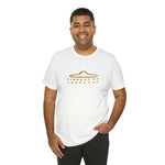 Gold UFO Cave Painting T-Shirt (1)